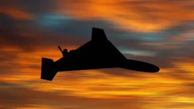 Российский беспилотник в небе