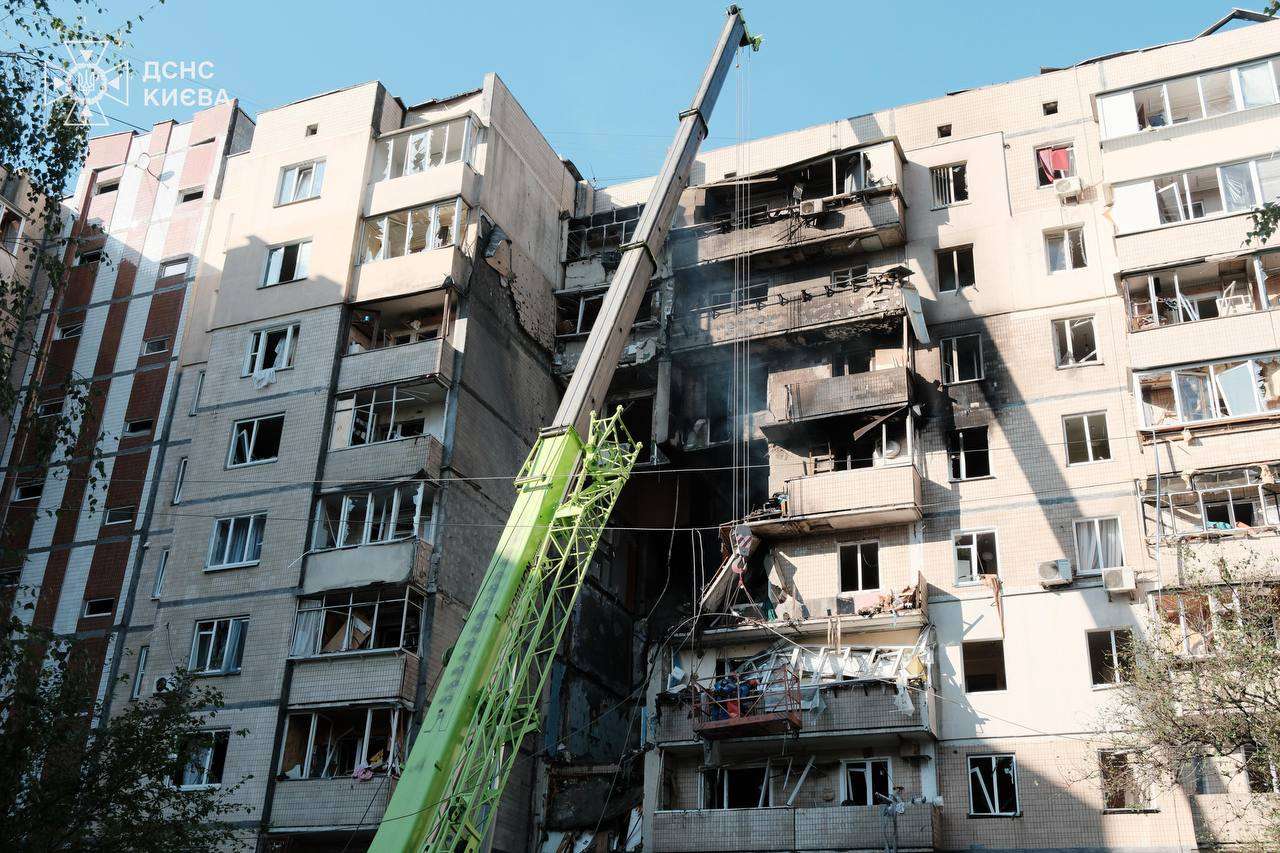 Удар по Киеву 7 сентября 2025 года