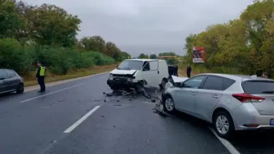 5 октября на трассе у села Цынцэрень в Новоаненском районе произошла серьёзная авария
