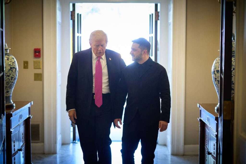 Встреча Владимира Зеленского и Дональда Трампа в Белом доме, 17 октября 2025. Фото: Zelenskiy / Official