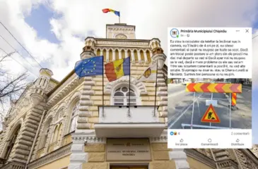 «Нас трое, и мы не справляемся удалять комментарии»: на странице мэрии Кишинёва появилась странная публикация