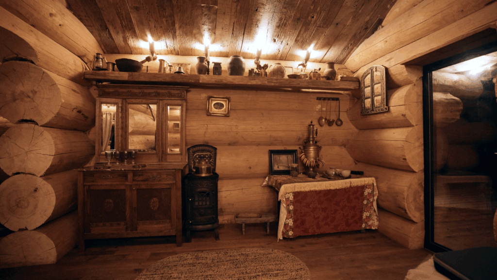 сгоревшая баня Волошина