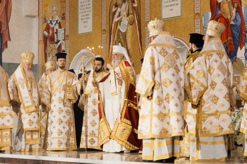 Национальный собор в Бухаресте, известный как Кафедральный собор спасения народа, является главным храмом Румынской православной церкви