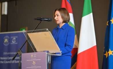 Глава государства Майя Санду 11 октября приняла участие в церемонии, посвящённой 35-летию Венецианской комиссии.