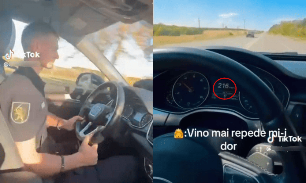 Полиция отреагировала на видео, где мужчина в полицейской форме нарушает ПДД