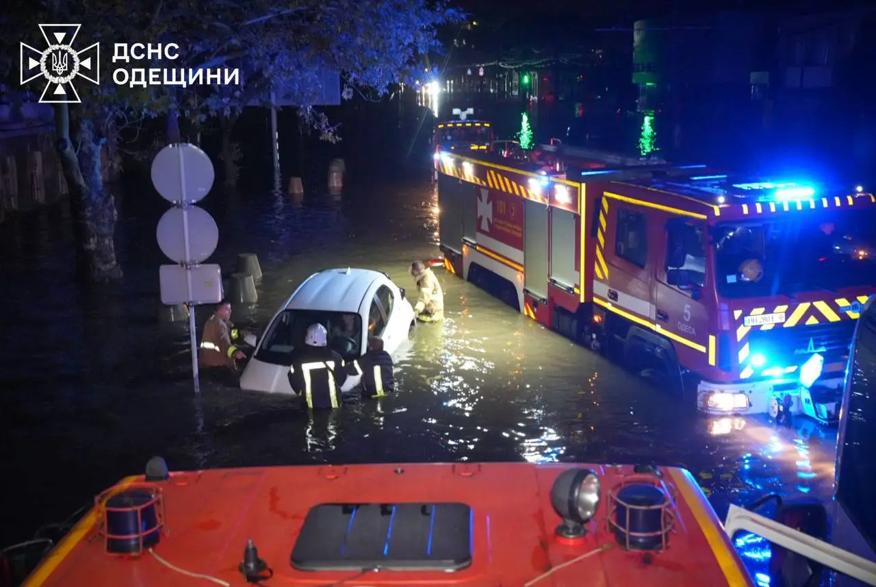 потоп в Одессе и Одесском районе