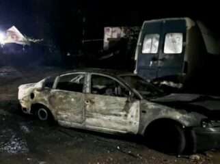 В селе Баурчи произошла серия поджогов: сгорели четыре автомобиля