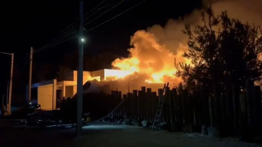 В Дурлештах сгорела баня основателя 999.md и point.md