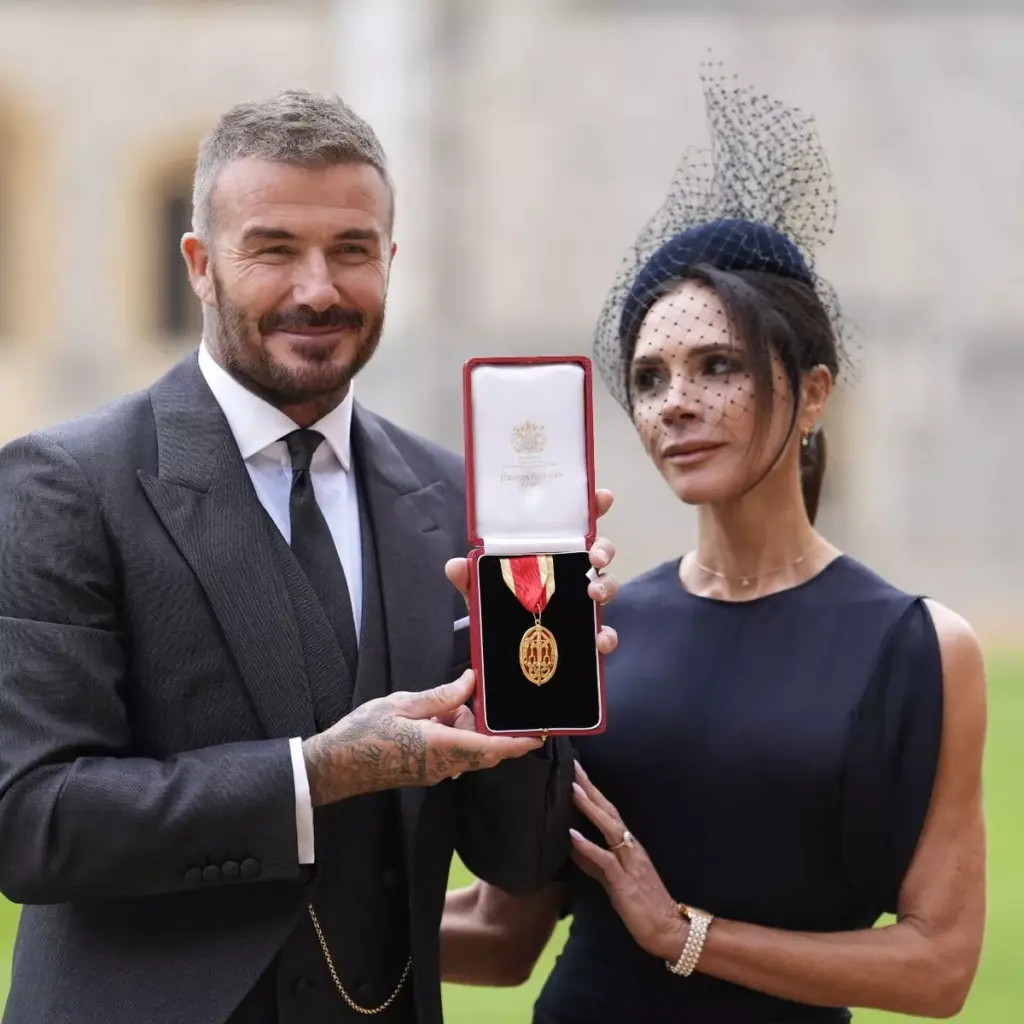 Дэвид и Виктория Бэкхем