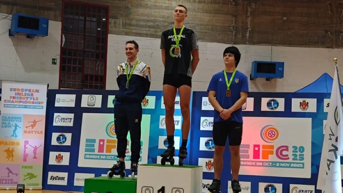 Молдаванин стал самым молодым чемпионом Европы по роллер-спорту в истории
