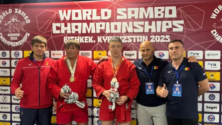 Молдова заняла первое место на чемпионате мира по самбо для параспортсменов