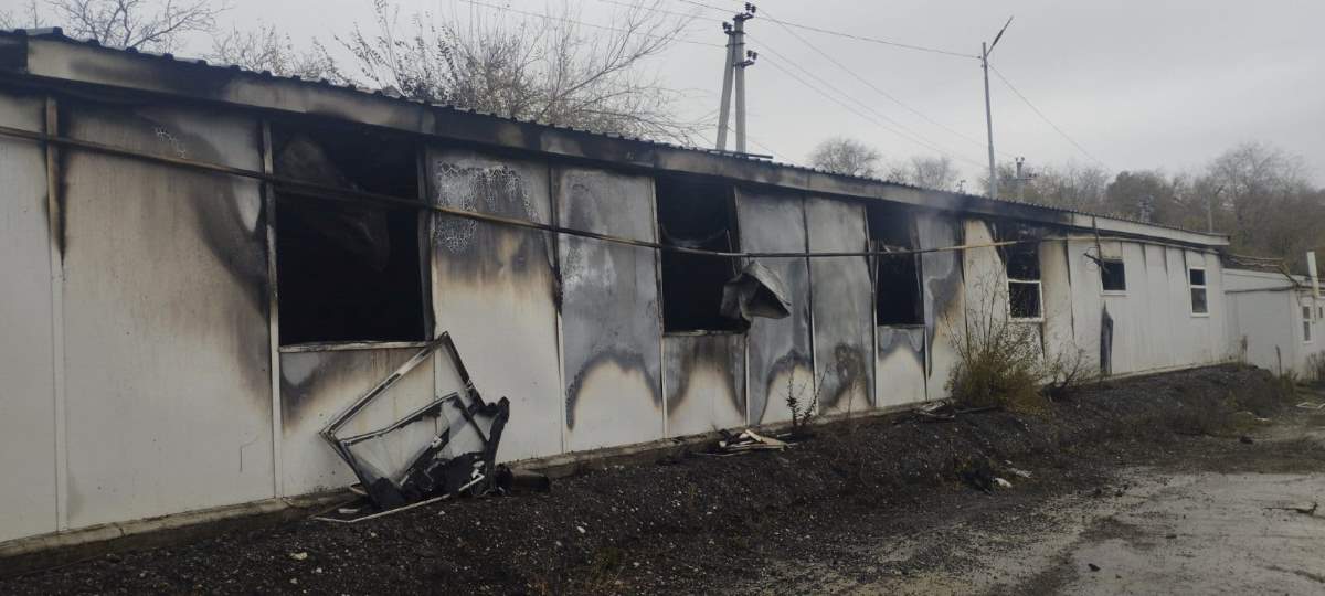 в пригороде Кишинёва Ватре вспыхнул пожар на территории предприятия по производству асфальта.