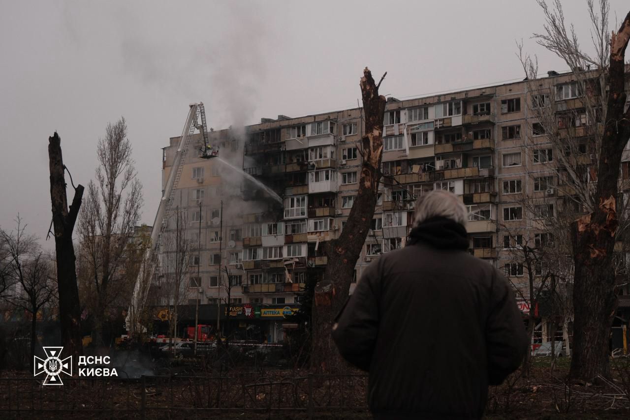 Последствия атаки на Киев в ночь на 29 ноября