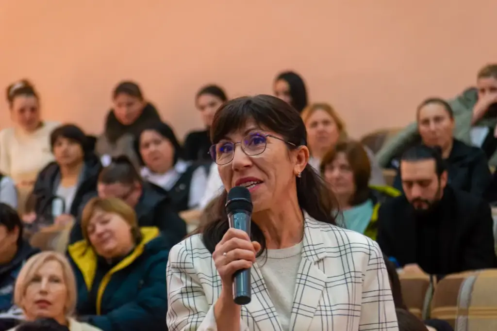 Церемония завершения курсов гагаузского языка для преподавателей в детских садах автономии