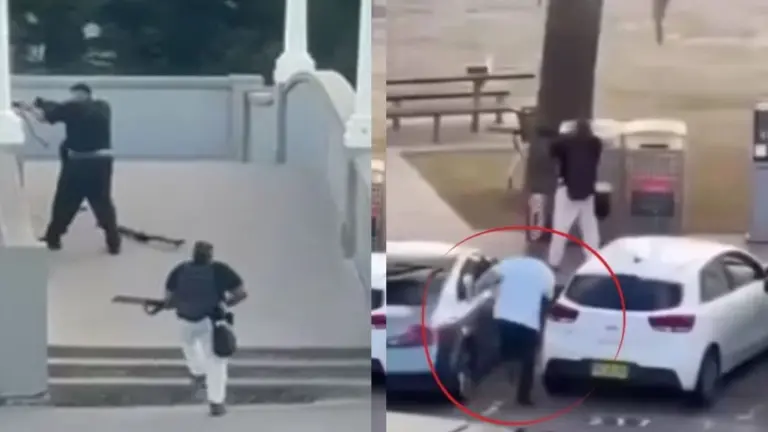 Нападение в Сиднее устроили отец и сын, у одного из них отобрал оружие прохожий