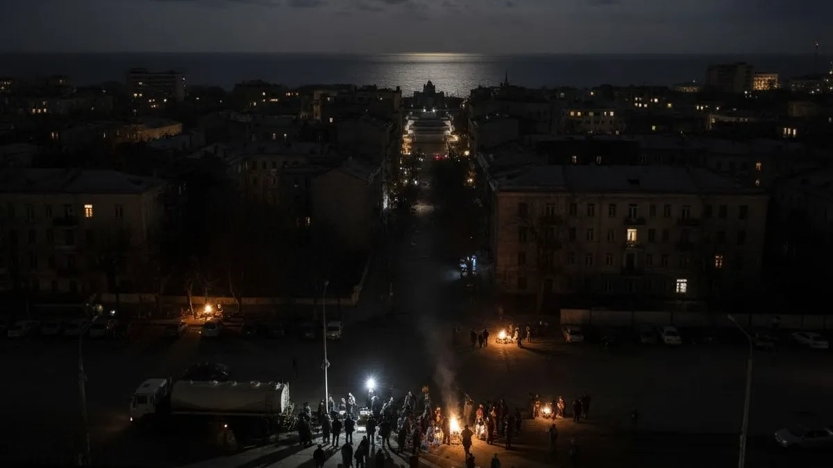 В Одесской области без света остаются десятки тысяч человек