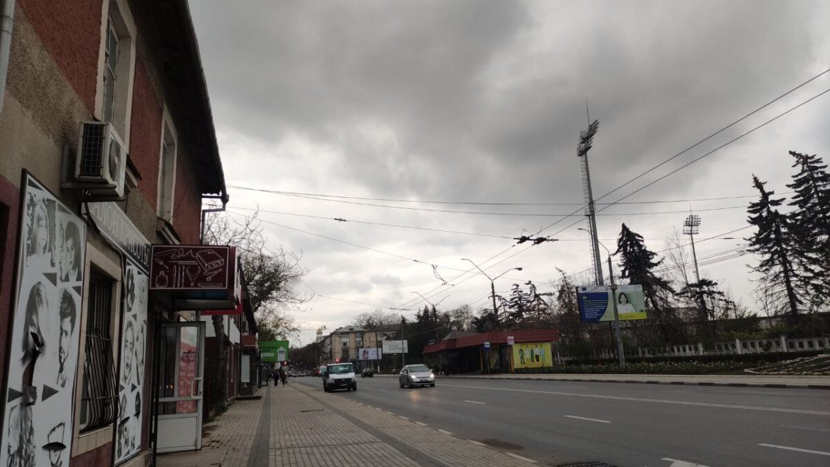 Пасмурные дни в Молдове