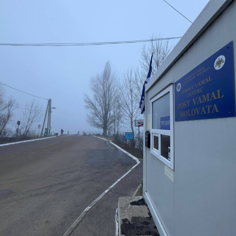 Погранпункт «Моловата» не работает из-за сильного ветра