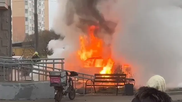 В Москве взорвалась машина разработчика лазерных установок для военных