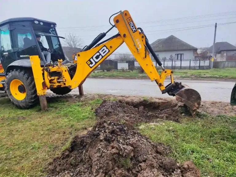 прорыв водопровода в Вулканештах