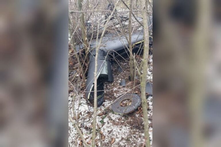В Штефан-Водском районе обнаружили ещё один упавший дрон