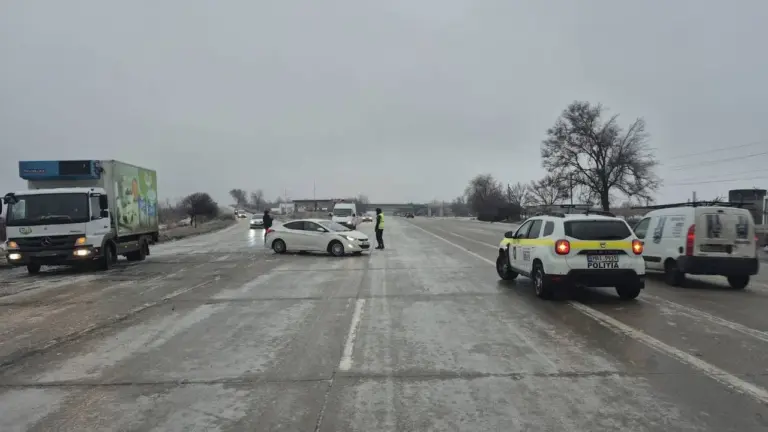 гололёд в Молдове