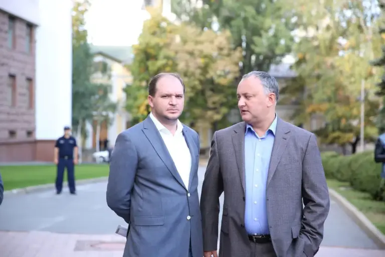 Ион Чебан и Игорь Додон