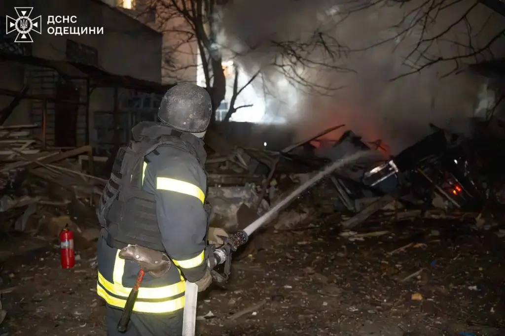 удар по Одессе, 13 января