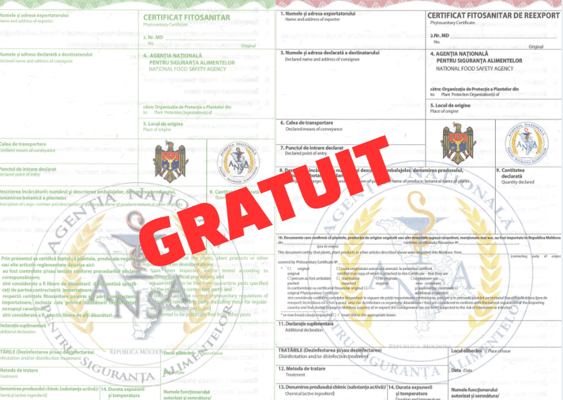 Аграрии Молдовы больше не будут платить за фитосанитарные сертификаты при экспорте и реэкспорте