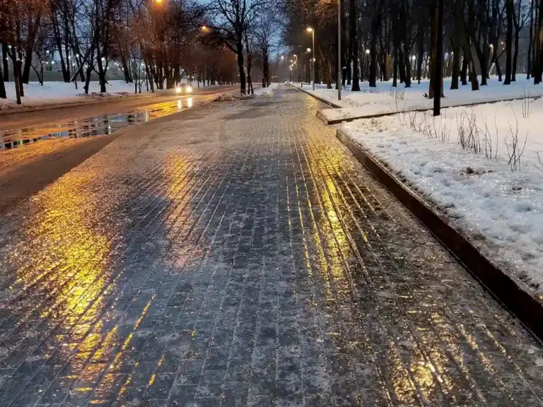 гололёд