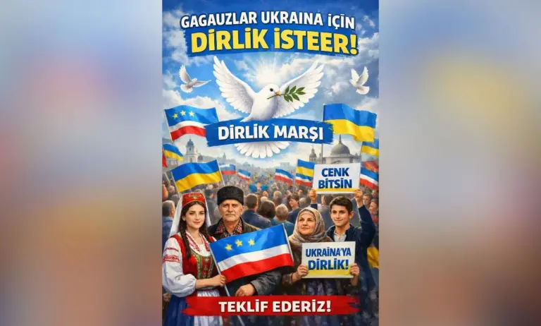 1 марта в Гагаузии состоится «Марш мира» для Украины — прийти может каждый