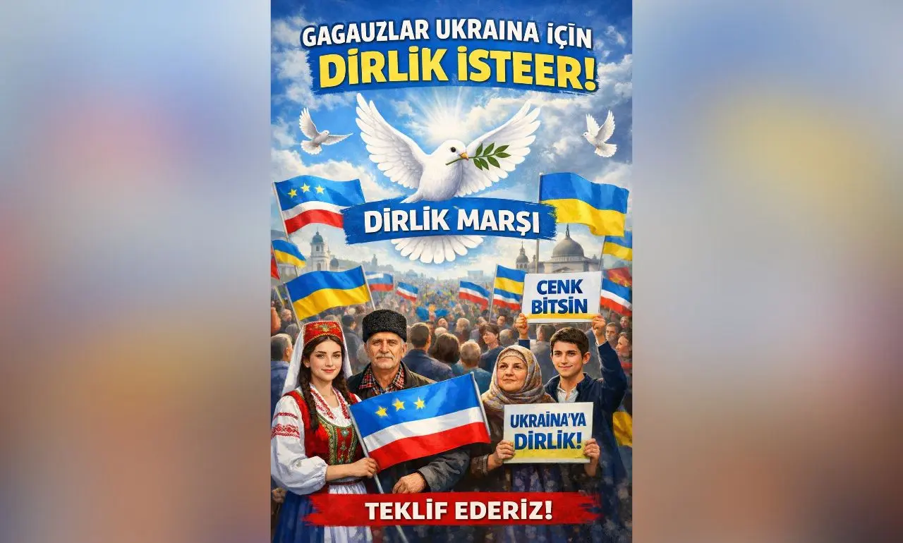 1 марта в Гагаузии состоится «Марш мира» для Украины — прийти может каждый