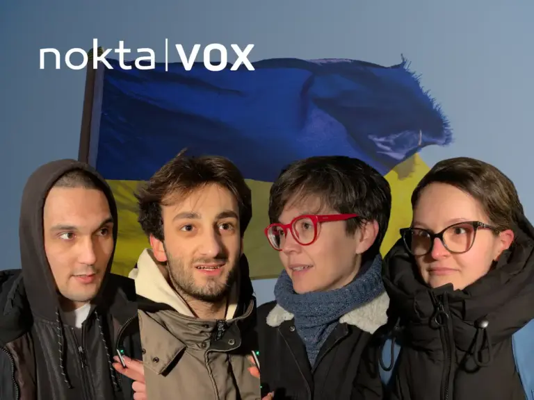 «Не забывайте донатить на ВСУ» — nokta VOX на марше солидарности с Украиной