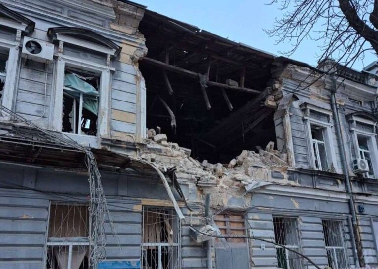 Российские войска в ночь на 21 февраля атаковали Одесскую область дронами.