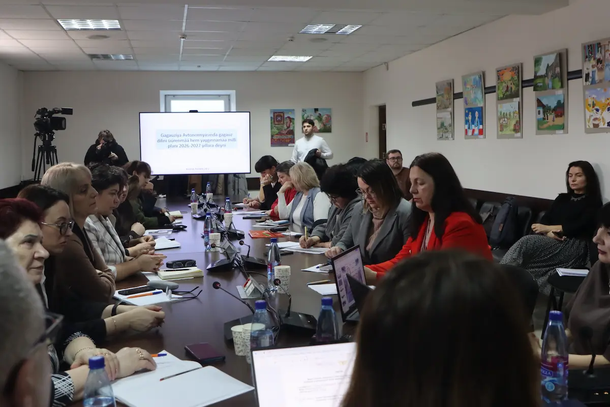 В Комрате представили национальный план — гагаузский язык впервые получил масштабную государственную поддержку