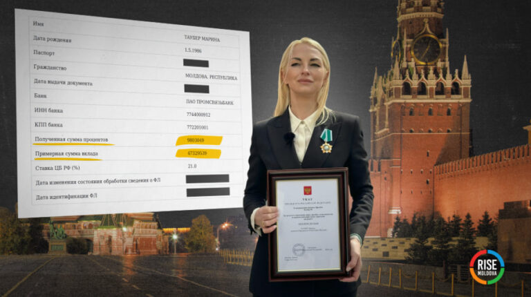 Марина Таубер хранит в российском банке более полумиллиона долларов — RISE Moldova