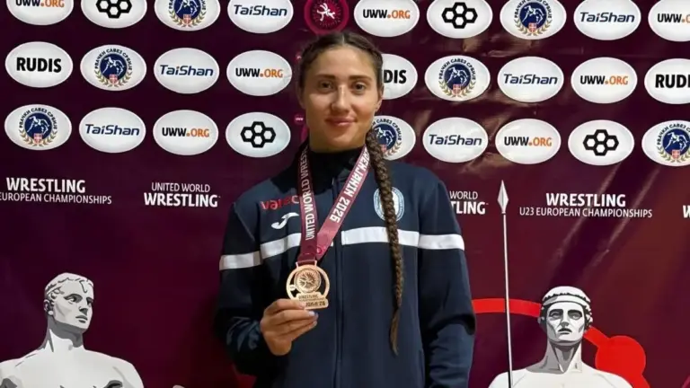 Молдавская спортсменка завоевала бронзу чемпионата Европы по борьбе