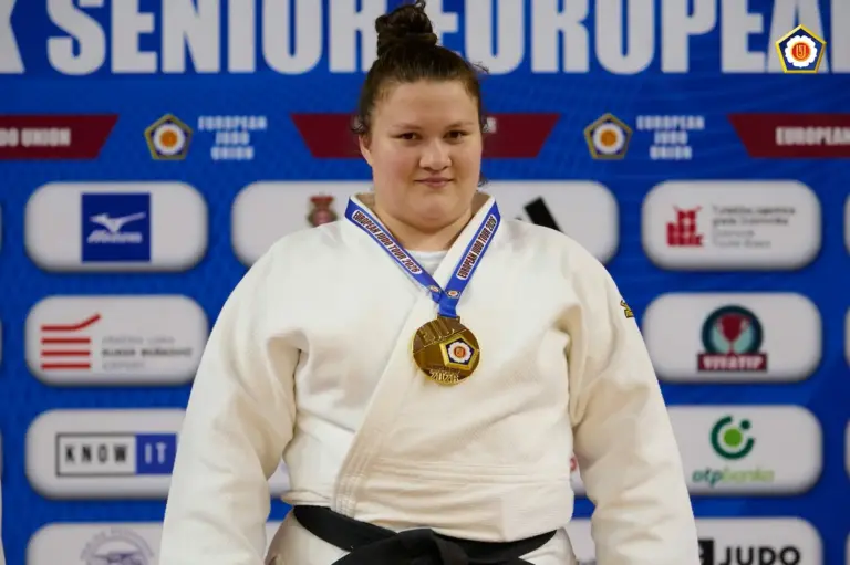 (ВИДЕО) Молдавская спортсменка Оксана Дьяченко выиграла Кубок Европы по дзюдо