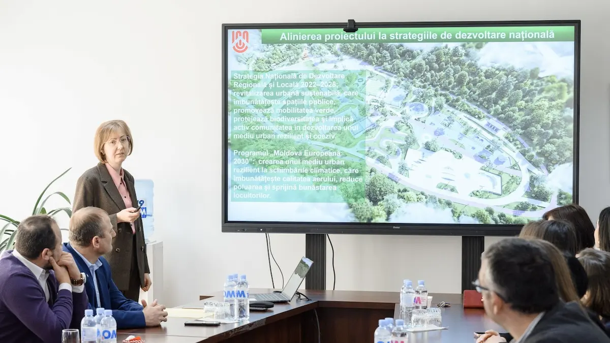 В Унгенах появится современный парк на берегу Прута