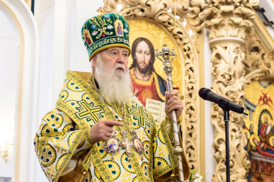 Умер патриарх Филарет — основатель независимой Украинской церкви