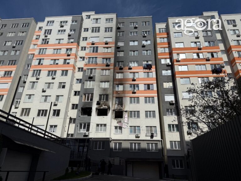 Предполагаемый дрон в Кишиневе: что происходит на месте происшествия