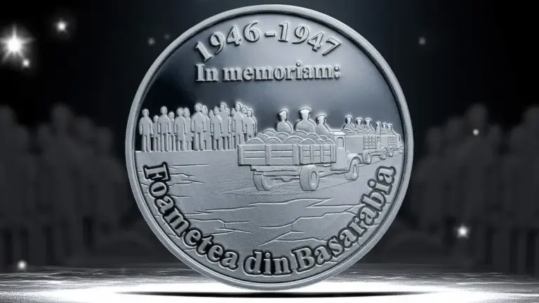 В Молдове выпустили памятную монету о жертвах голода 1946-1947 годов