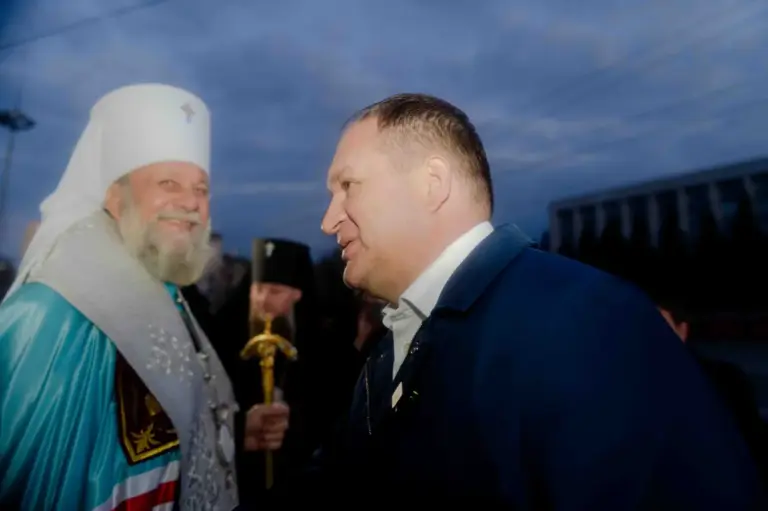Мэр Кишинева и патриарх Молдовы