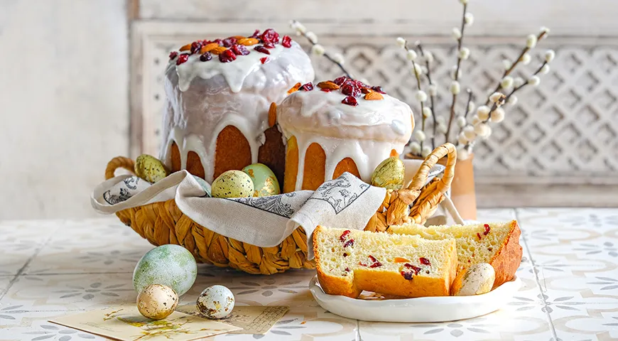 Кулич на Пасху