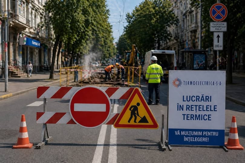 ремонт дороги в Кишиневе