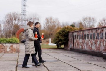 Майя Санду и Владимир Зеленский в Чернобыле