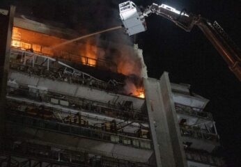 В ночь на 4 апреля российские беспилотники атаковали Сумы — дроны попали в 16-этажный дом