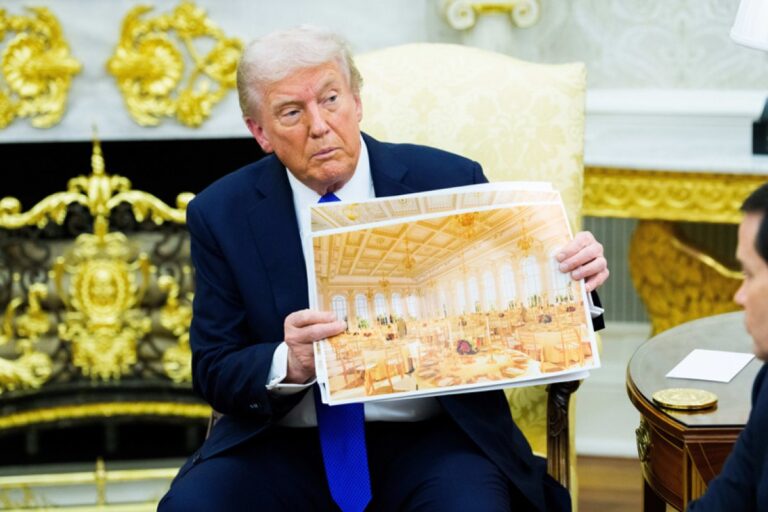 Суд приостановил стройку Трампа в Белом доме