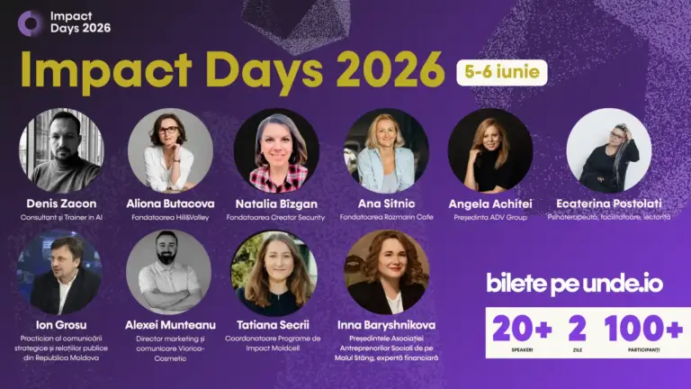 5–6 июня в Молдове пройдёт Impact Days - спикеры