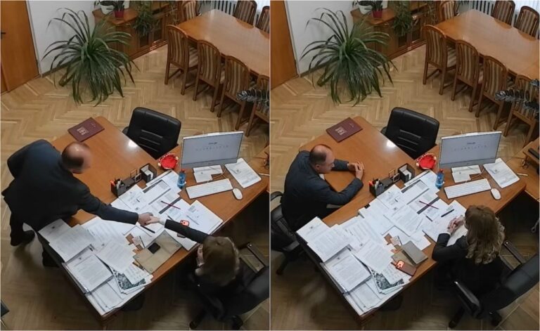 «Ты подумала?» Гутник показала запись встречи с Чебаном в своём кабинете перед увольнением